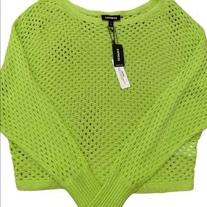 Express Mesh Sweater